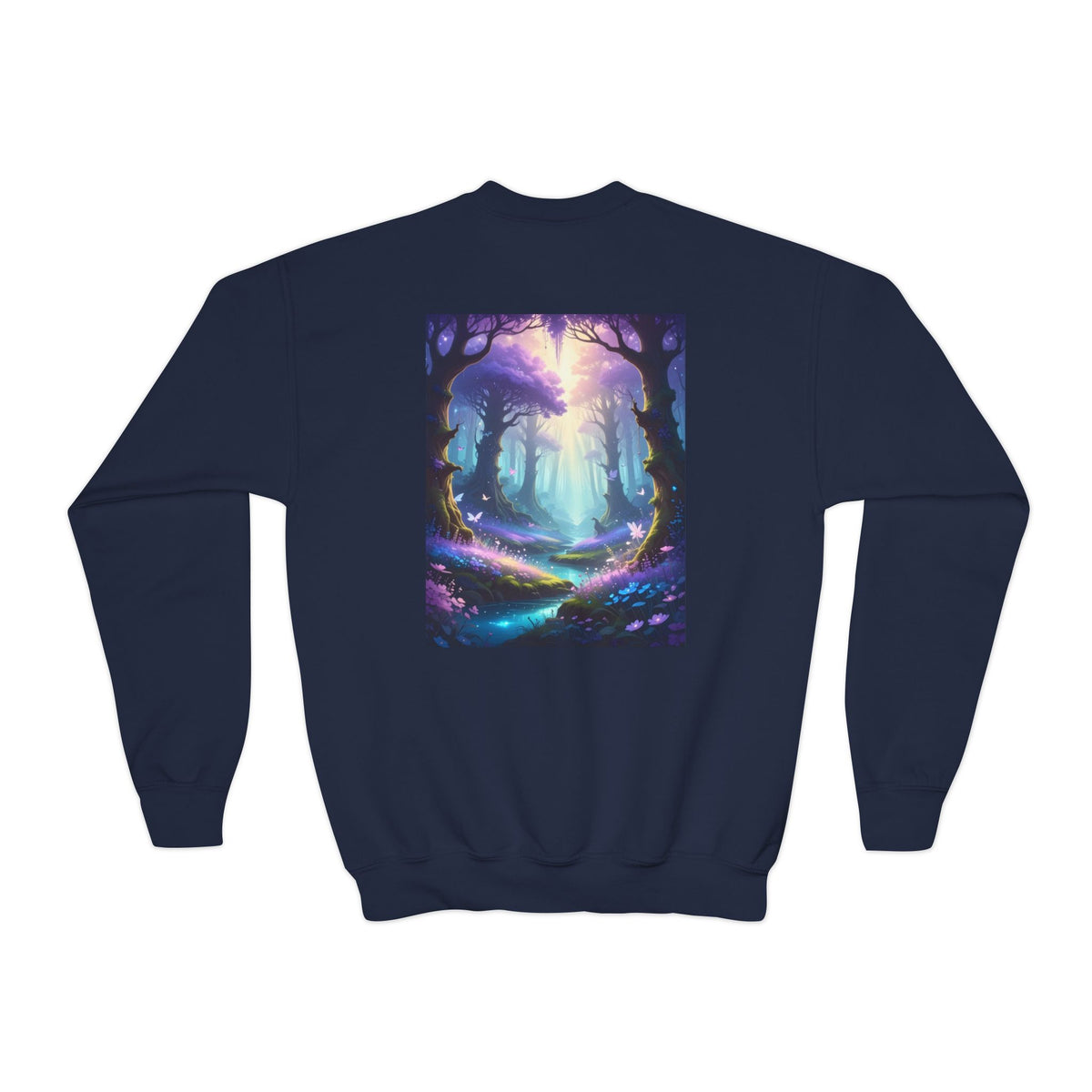 Enchanted Forest Youth Crewneck Sweatshirt