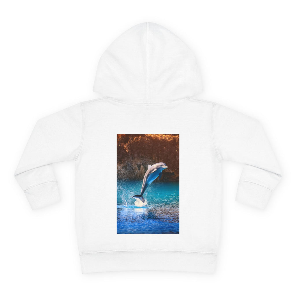 Dolphin Toddler Pullover Fleece Hoodie