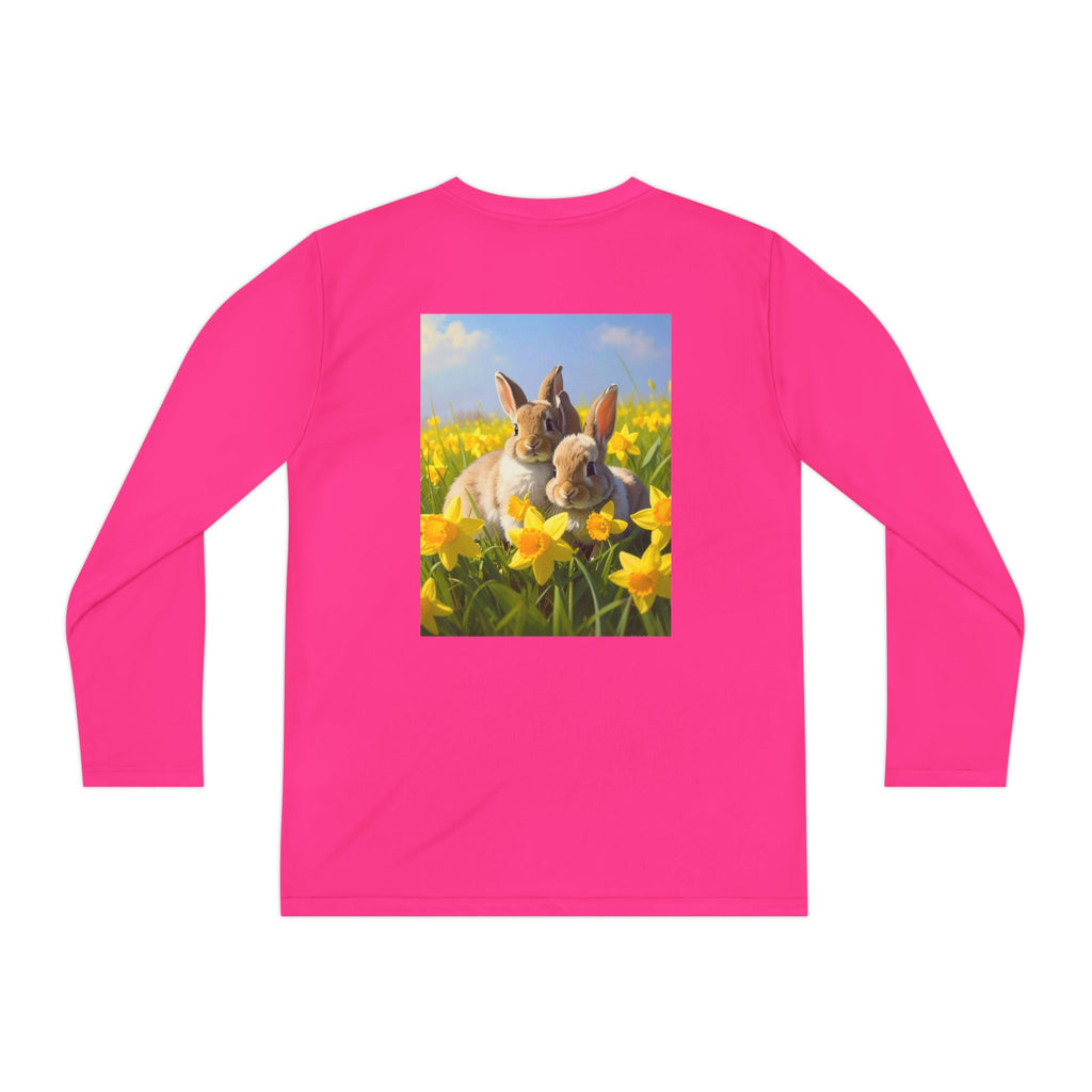 Bunnies Youth Long Sleeve Competitor Tee