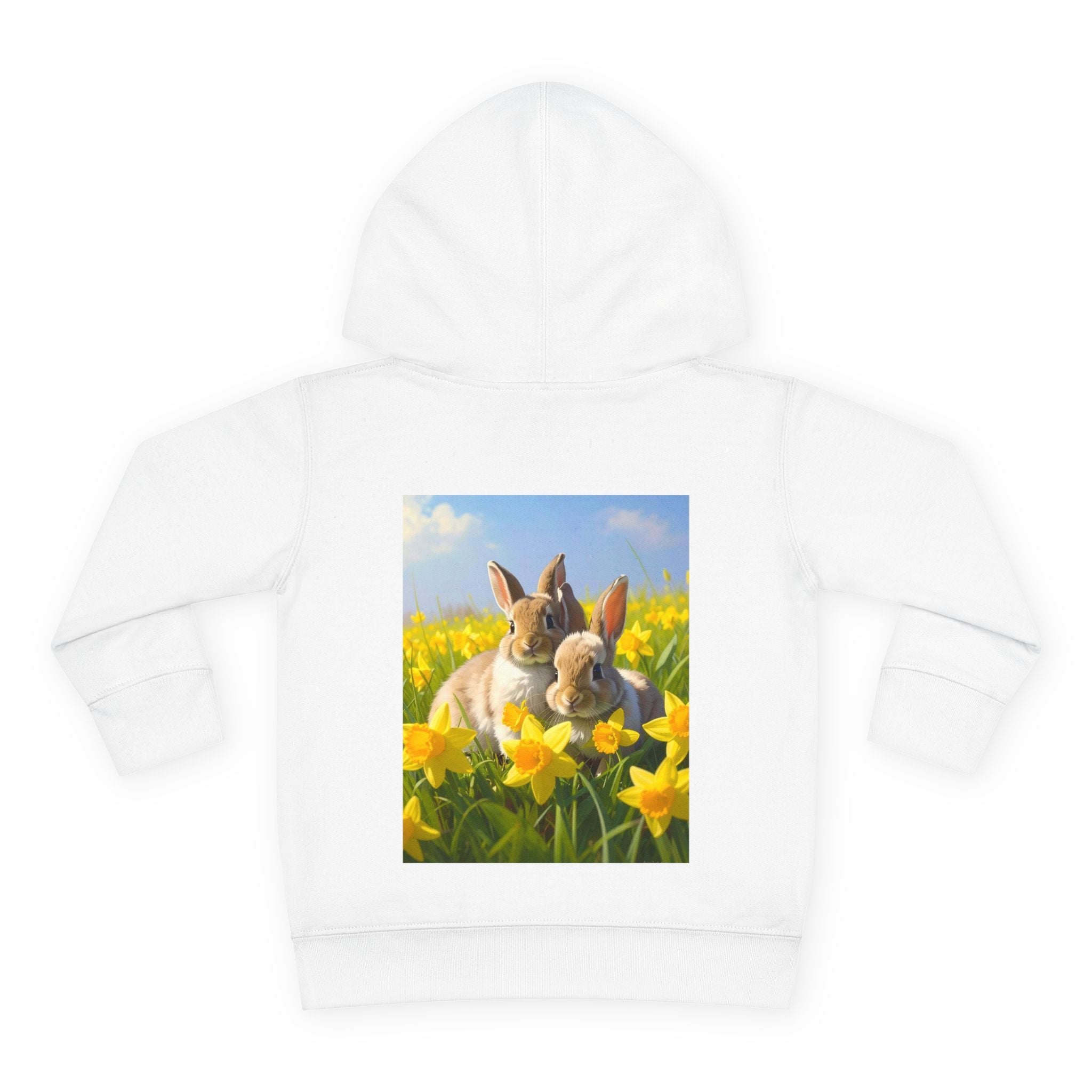 Bunnies Toddler Pullover Fleece Hoodie