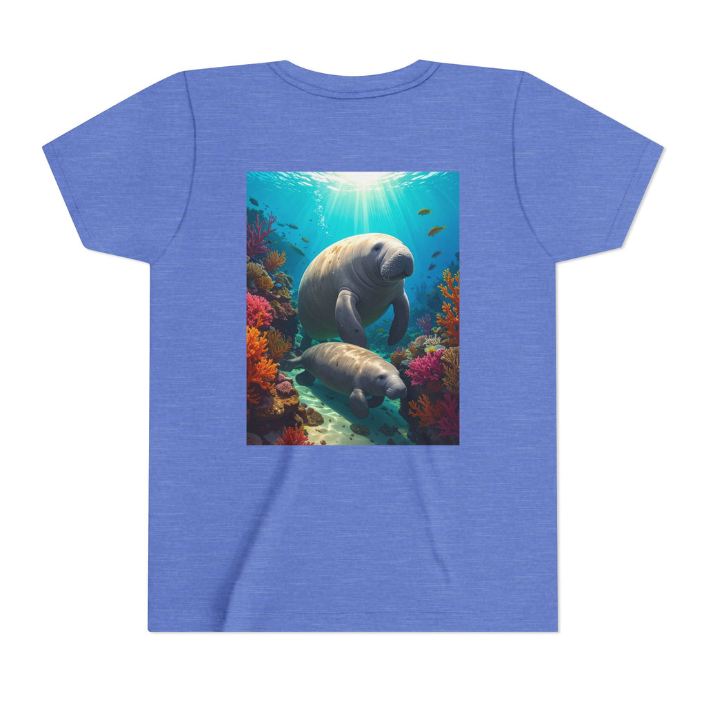 Manatee & Cub Youth Short Sleeve Tee