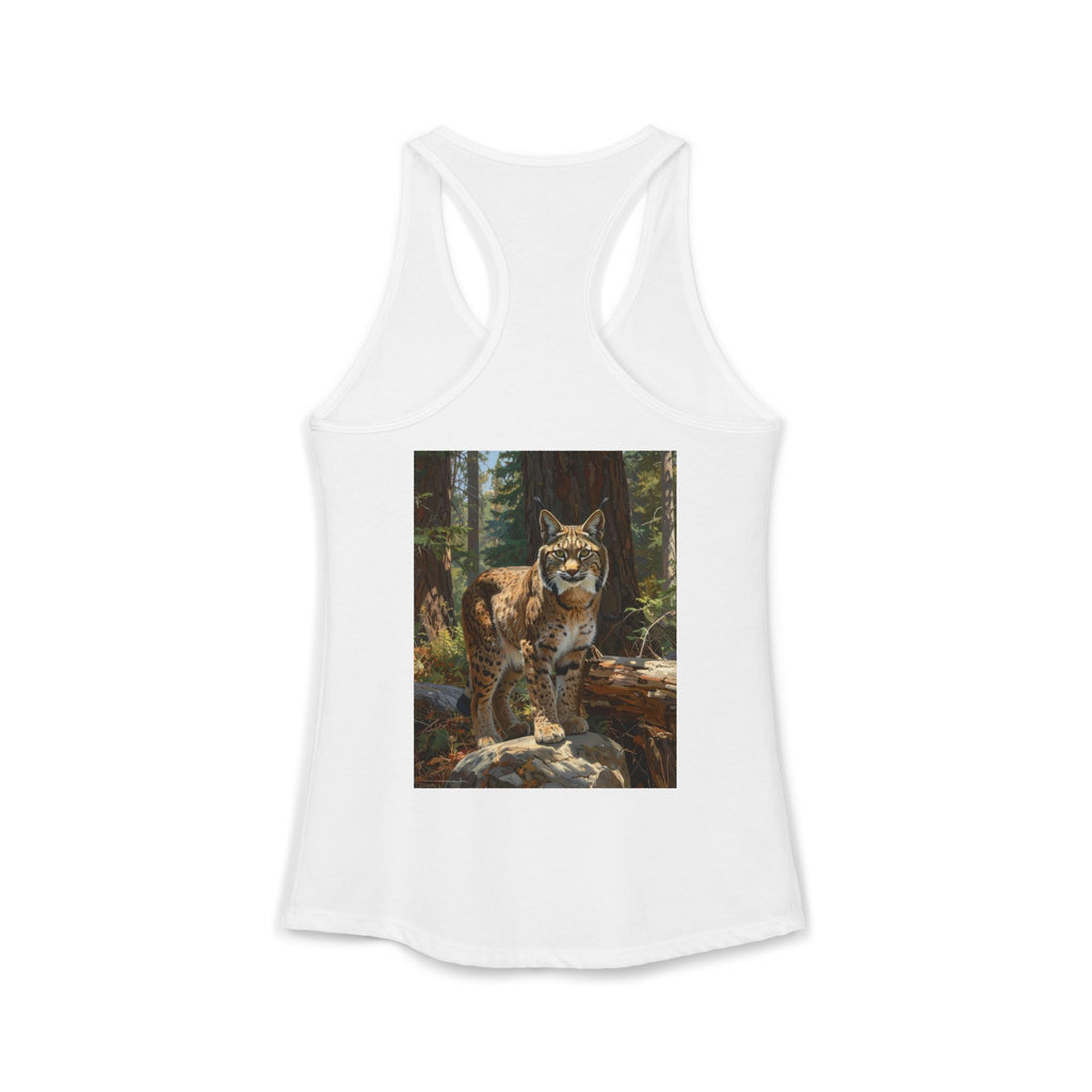 Bobcat-Women's Ideal Racerback Tank