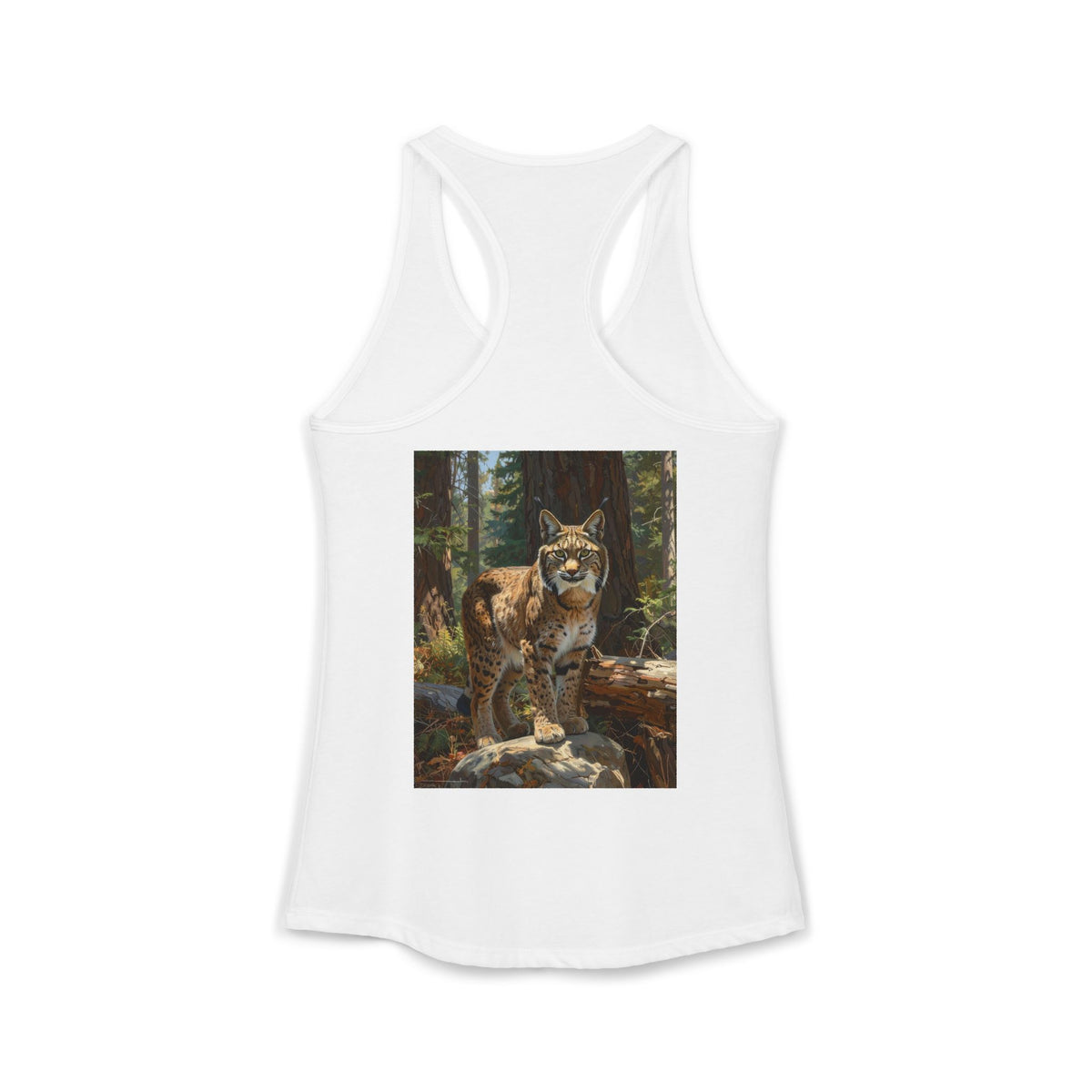 Bobcat-Women's Ideal Racerback Tank