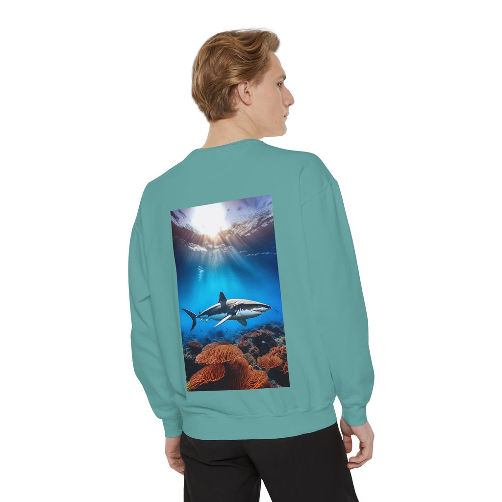 Shark Ocean Scene Sweatshirt