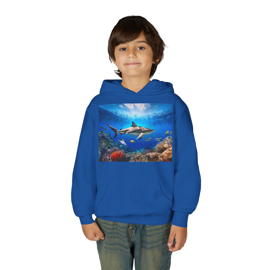 Shark Youth Heavy Blend Hooded Sweatshirt