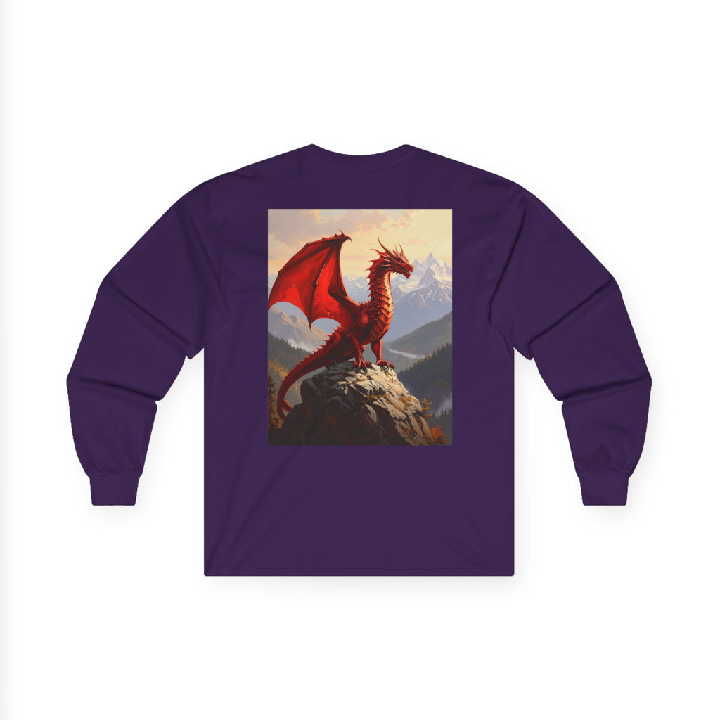 Red Dragon Mountain Long Sleeve Tee