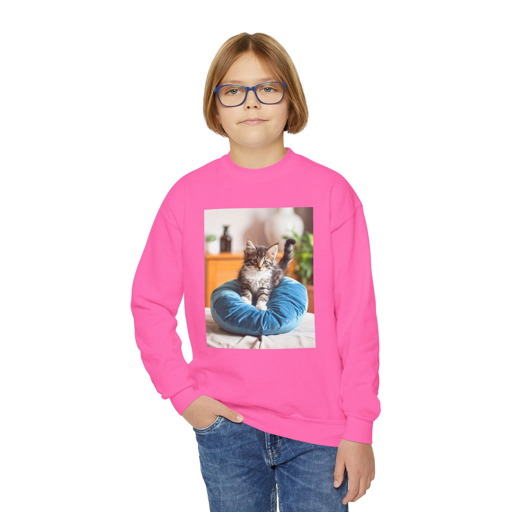 Kitten Youth Crewneck Sweatshirt