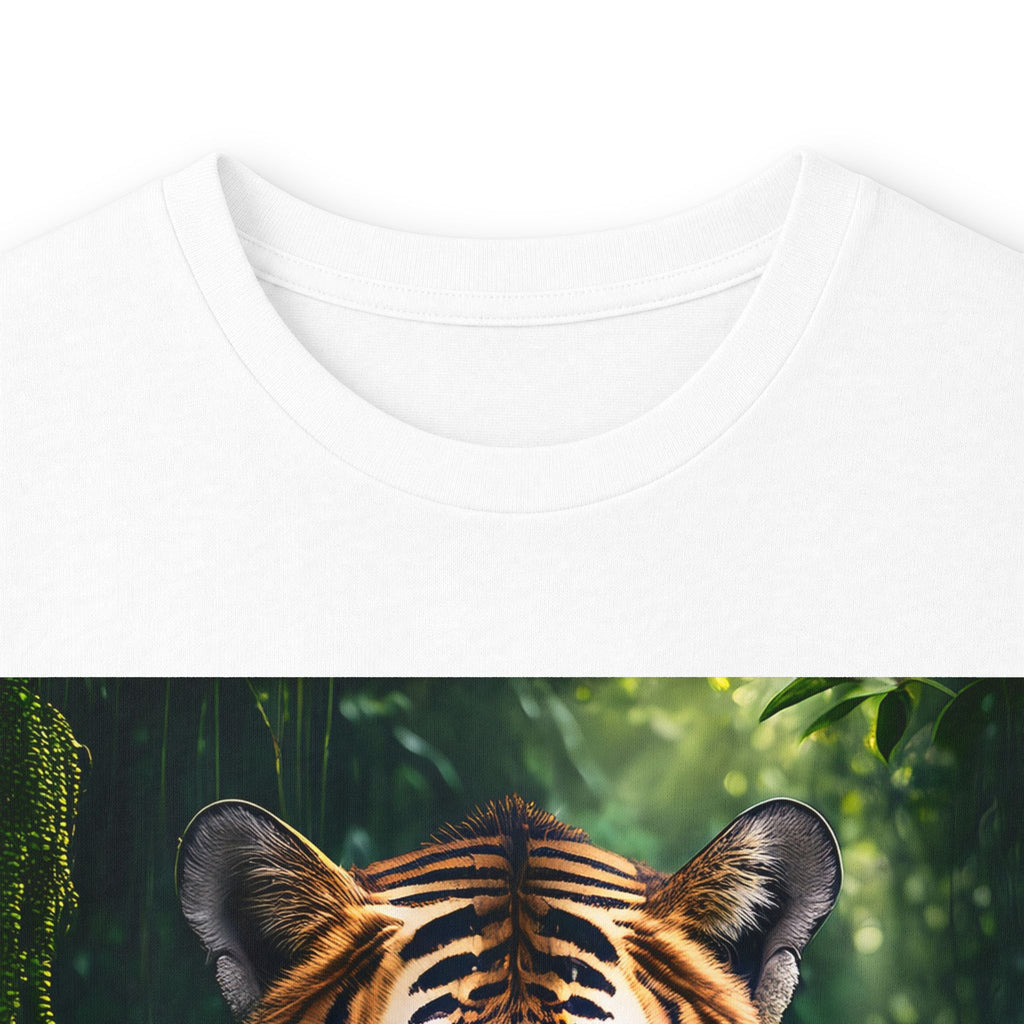 Tiger Portrait Long Sleeve Tee — Majestic Jungle Cat Graphic Shirt