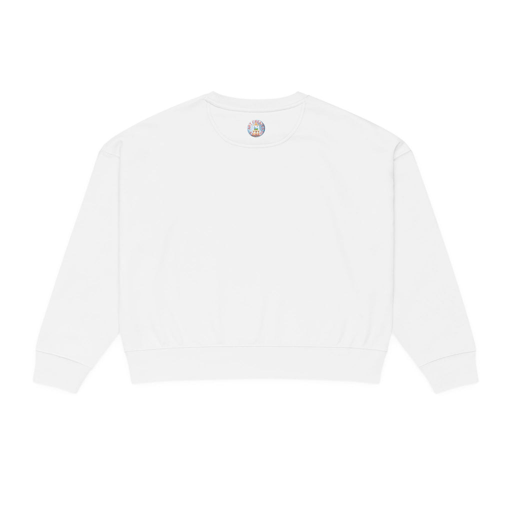 Fox Forest Crewneck Sweatshirt — Women's Organic Cozy Nature Pullover