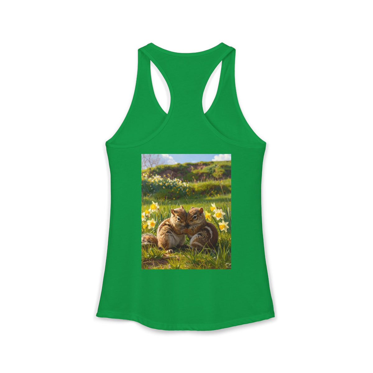 Chipmunks-Women's Ideal Racerback Tank