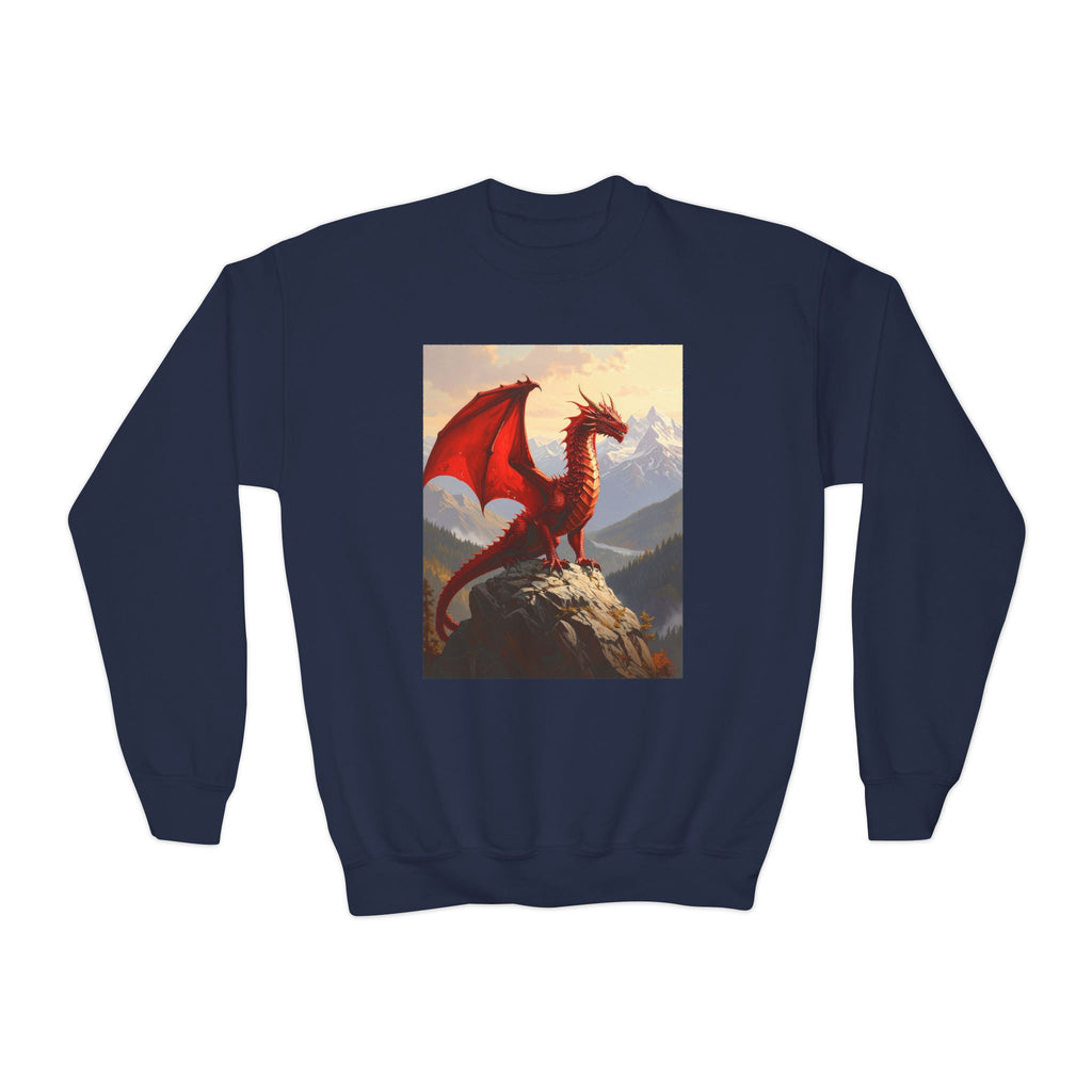 Red Dragon Youth Crewneck Sweatshirt