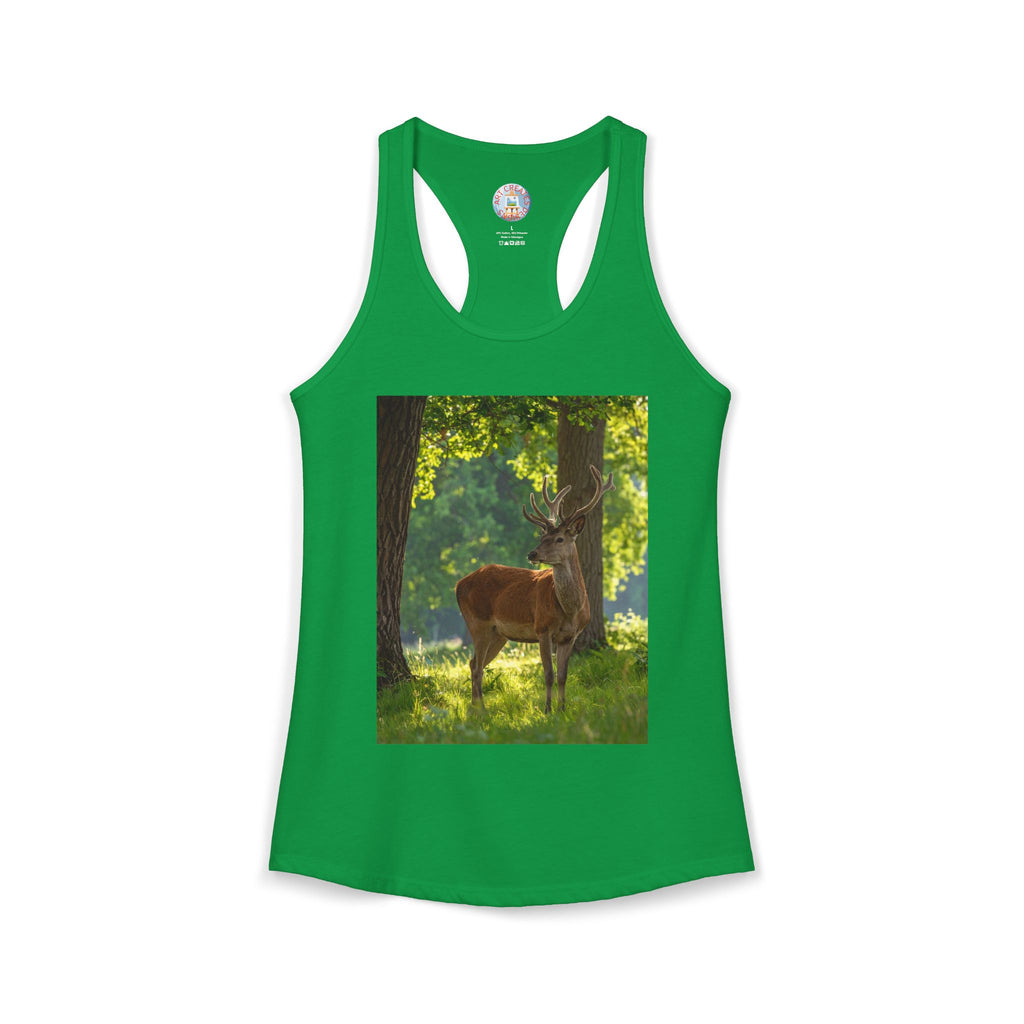 Deer-Women's Ideal Racerback Tank