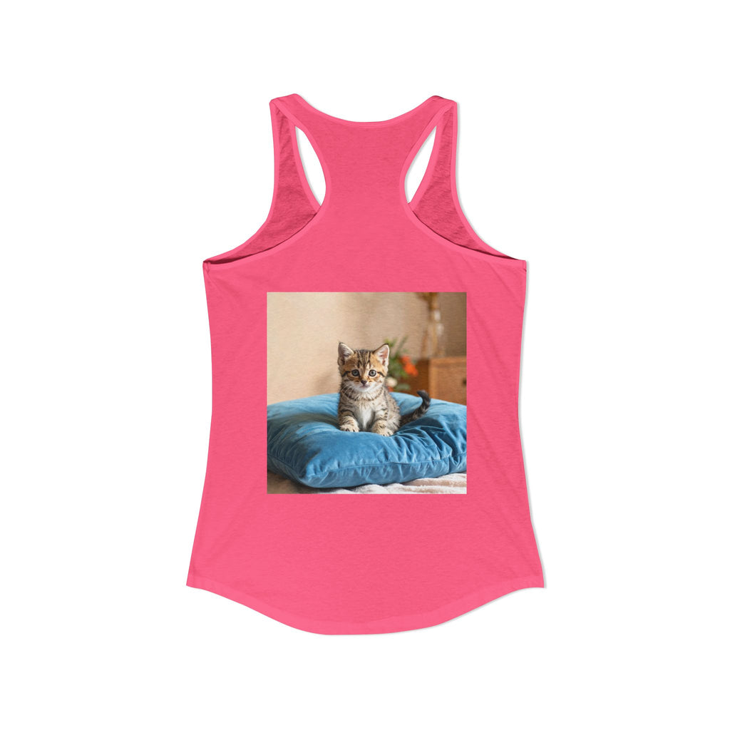 Pillow Kitten-Women's Ideal Racerback Tank