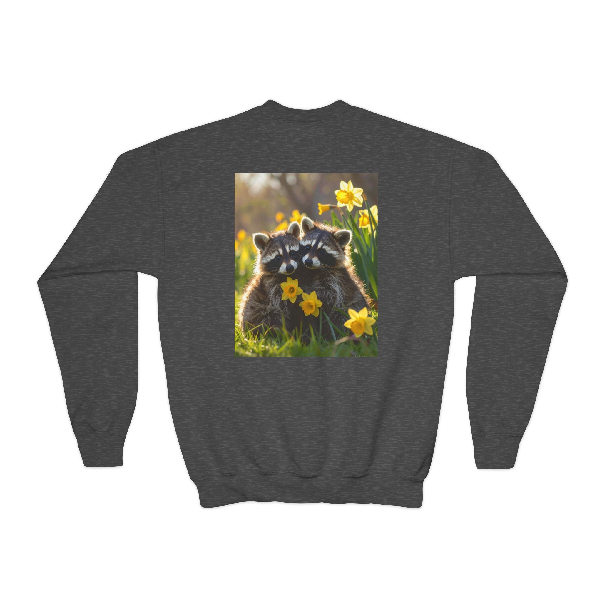 Baby Racoons Youth Crewneck Sweatshirt