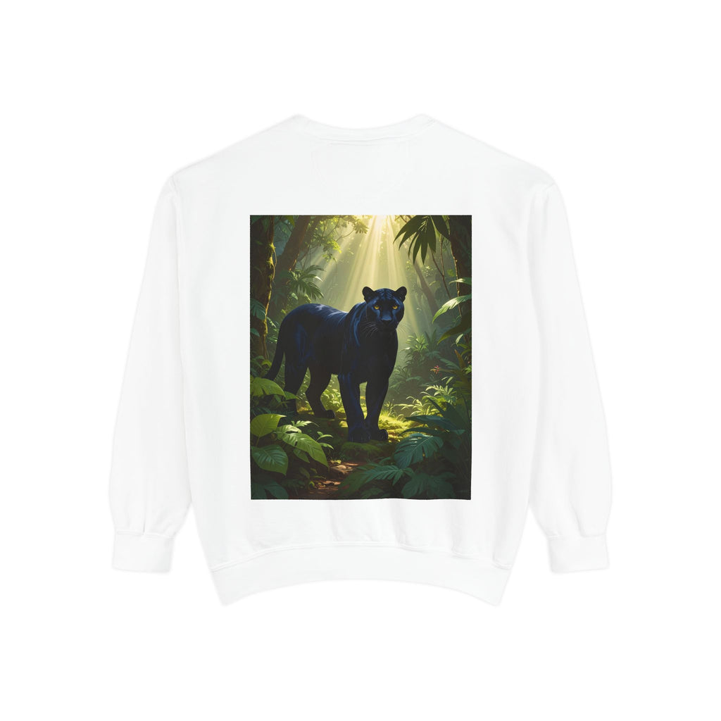 Panther in Sunlit Jungle Sweatshirt