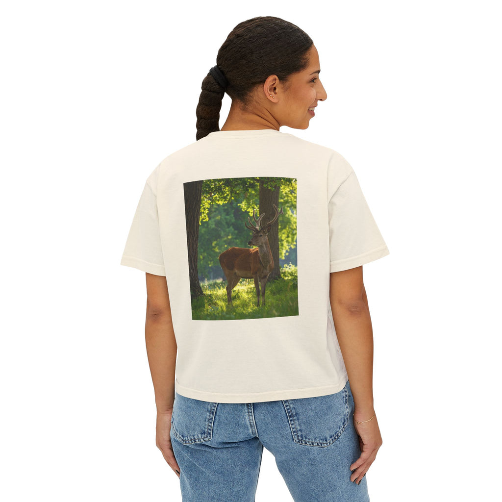 Doe in Dappled Sun Women's Boxy Tee