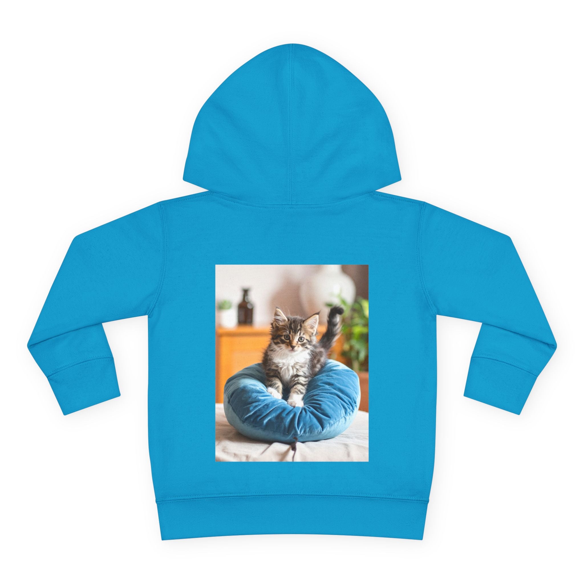 Kitten Toddler Pullover Fleece Hoodie