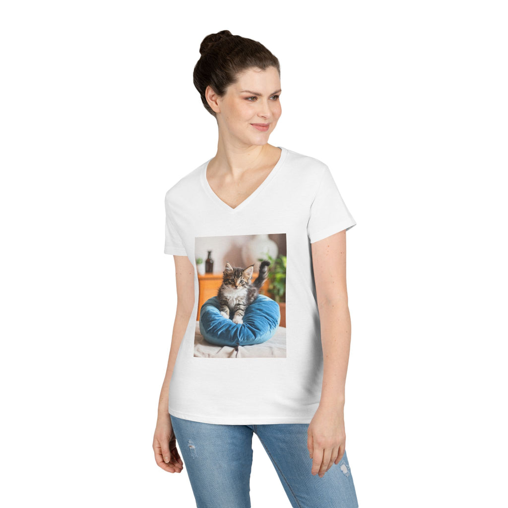 Ladies' V-Neck T-Shirt
