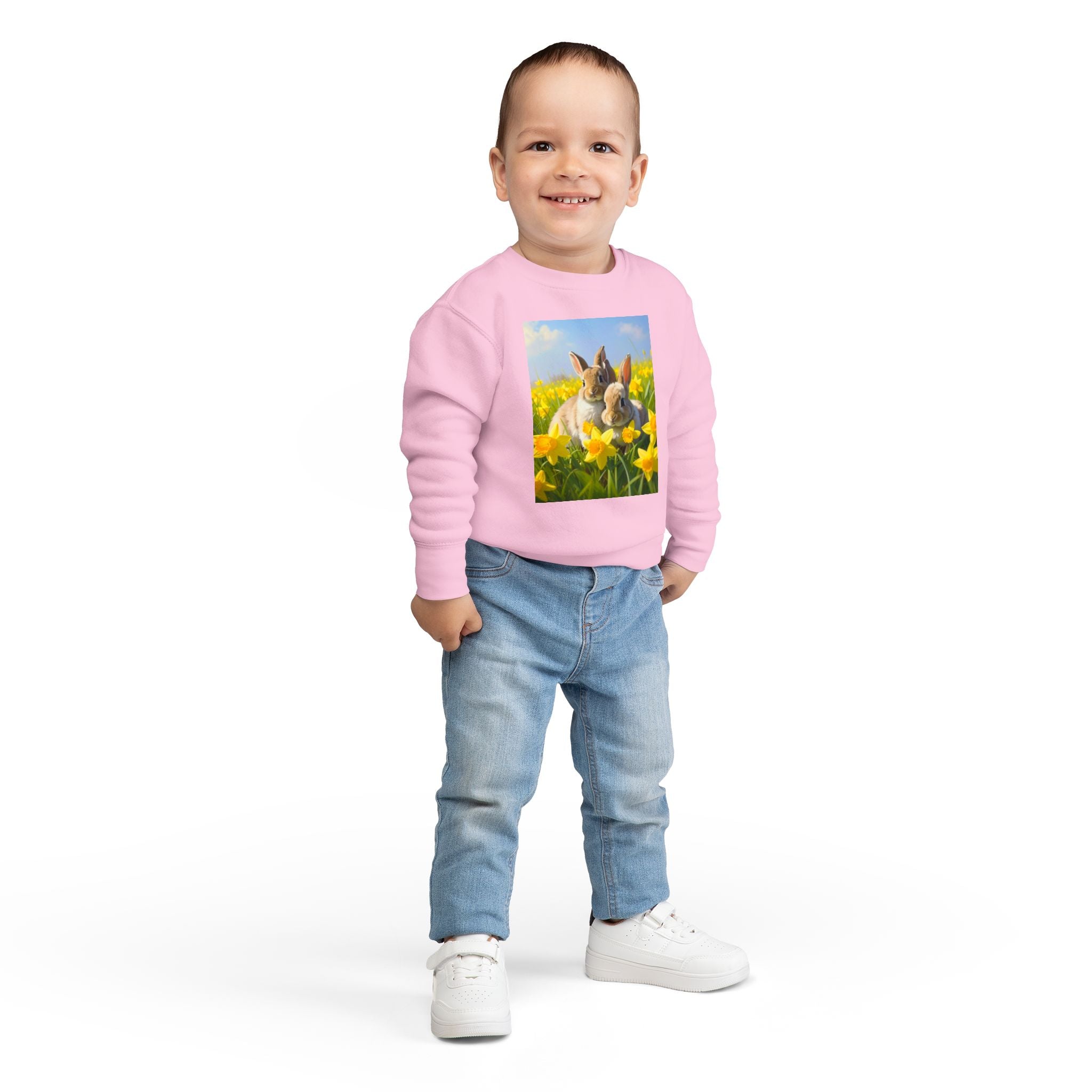Bunnies Toddler Sweatshirt