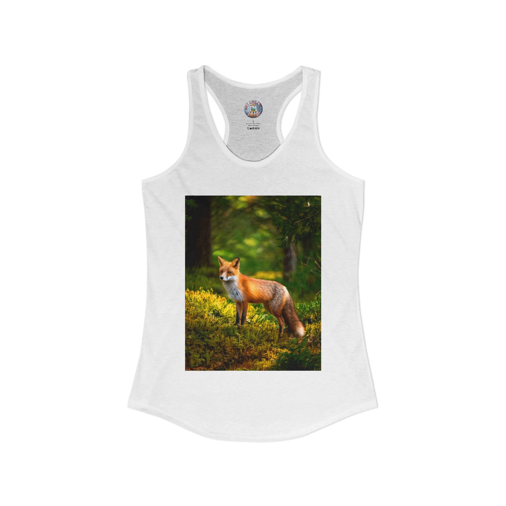 Fox-Women's Ideal Racerback Tank