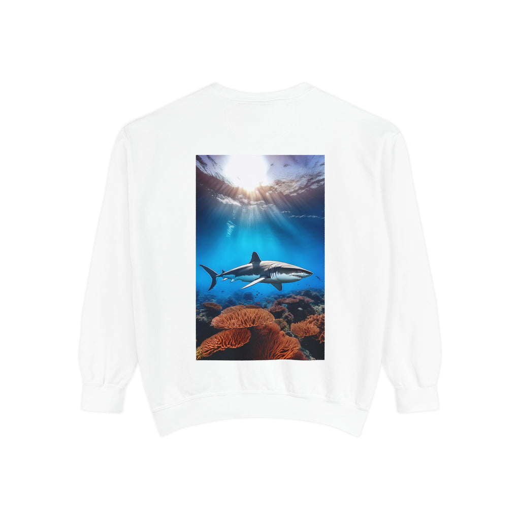 Shark Ocean Scene Sweatshirt
