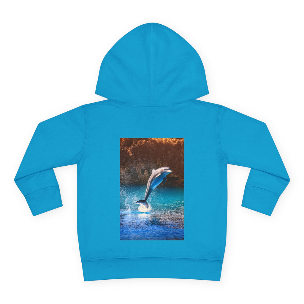 Dolphin Toddler Pullover Fleece Hoodie