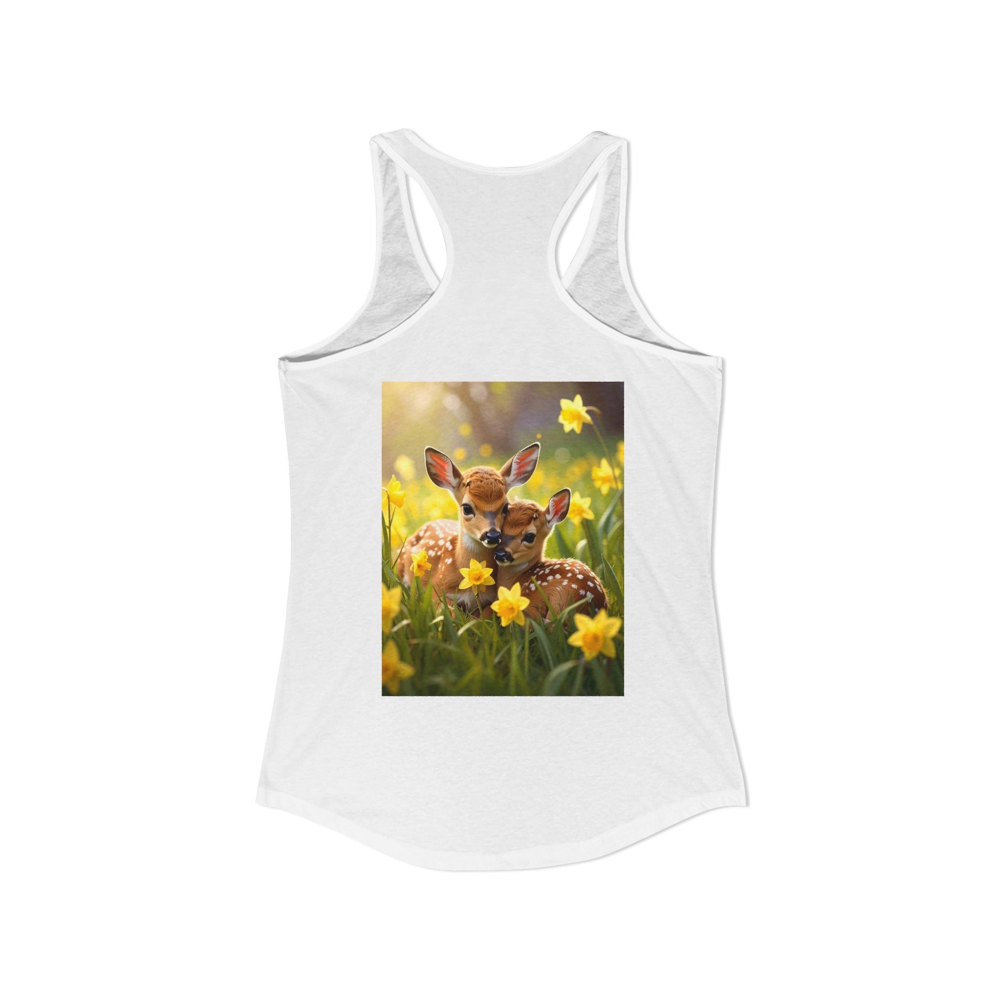 Fawns-Women's Ideal Racerback Tank