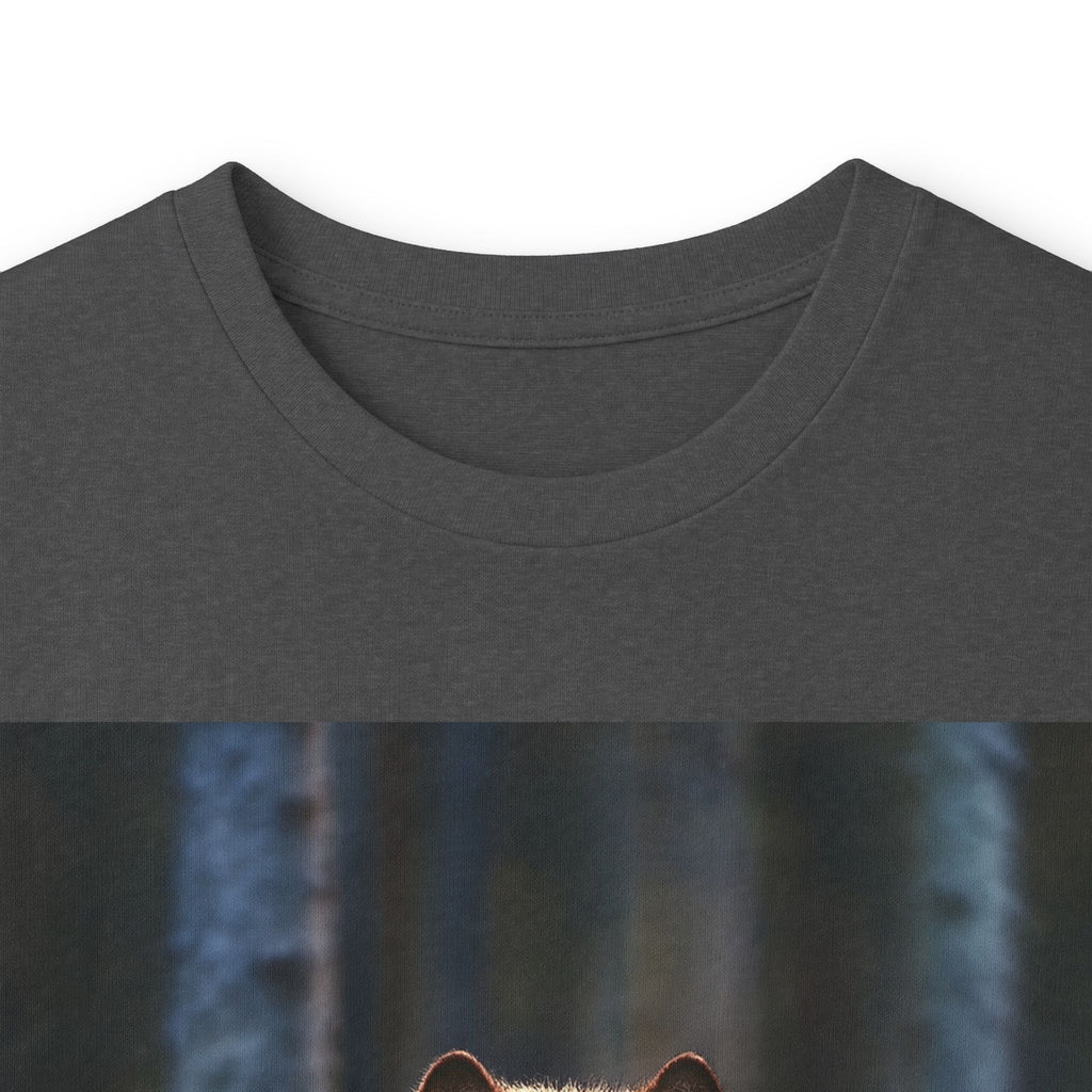 Wolf Forest Long Sleeve Tee — Majestic Wolf Nature Graphic Shirt