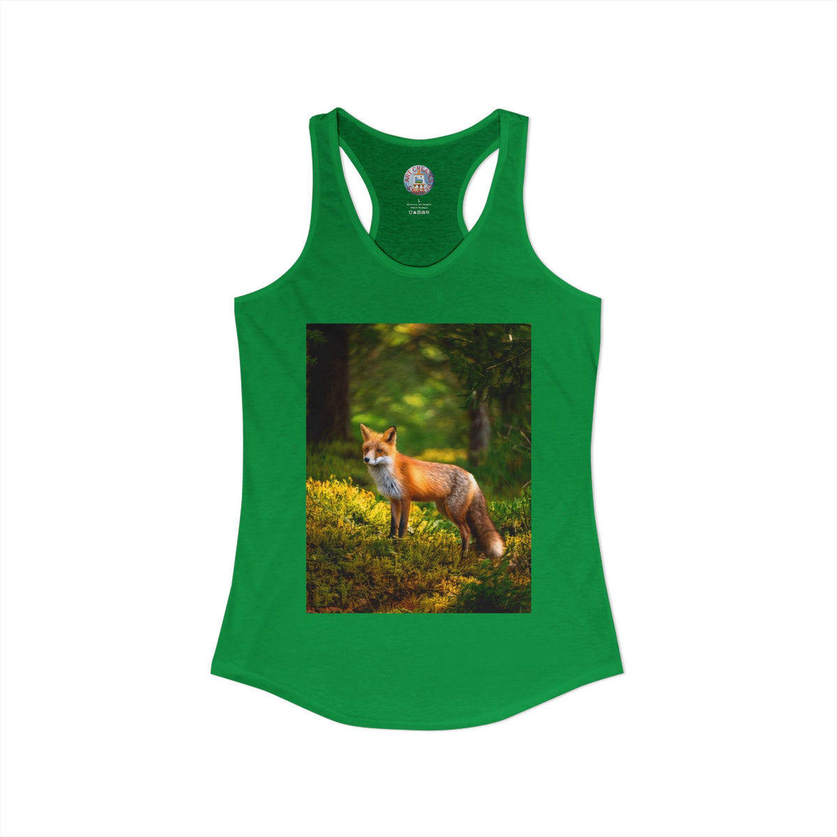 Fox-Women's Ideal Racerback Tank