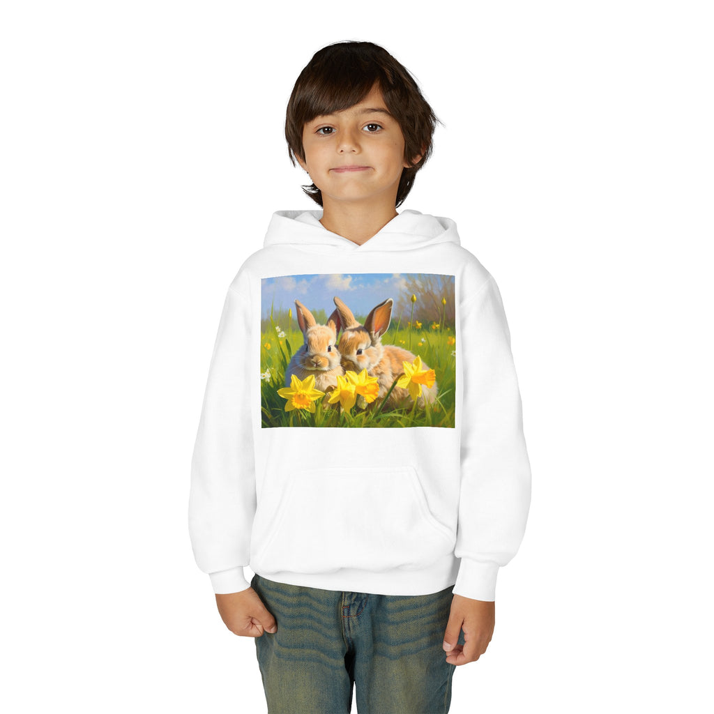 Bunnies Youth Heavy Blend Hooded Sweatshirt
