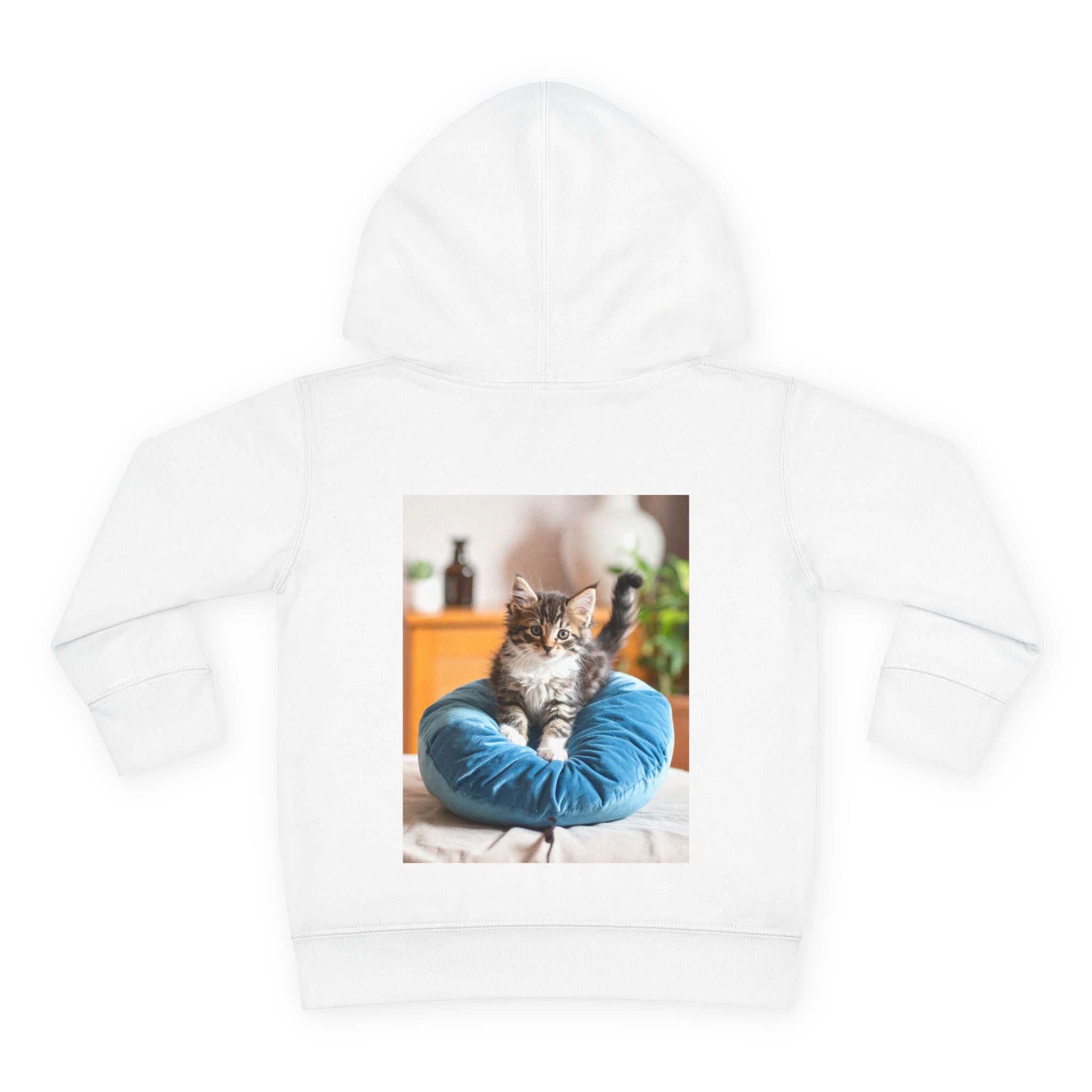 Kitten Toddler Pullover Fleece Hoodie