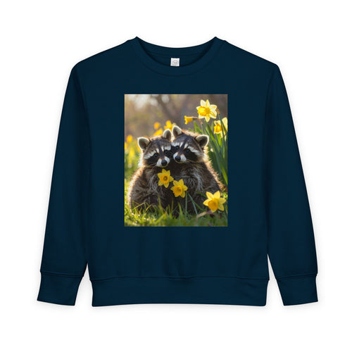 Baby Racoons Toddler Sweatshirt