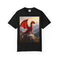Red Dragon Mountain T-Shirt — Fantasy Dragon Tee