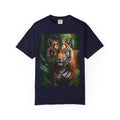 Tiger Portrait Graphic T-Shirt — Jungle Wildlife Tee