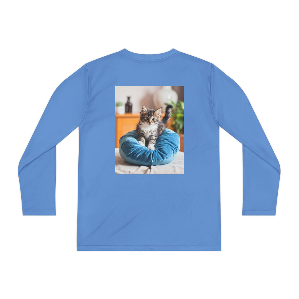 Kitten Youth Long Sleeve Competitor Tee