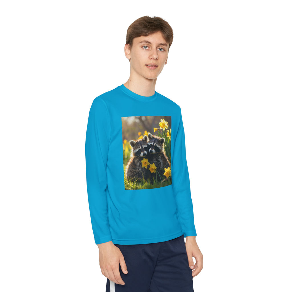 Baby Racoons Youth Long Sleeve Competitor Tee
