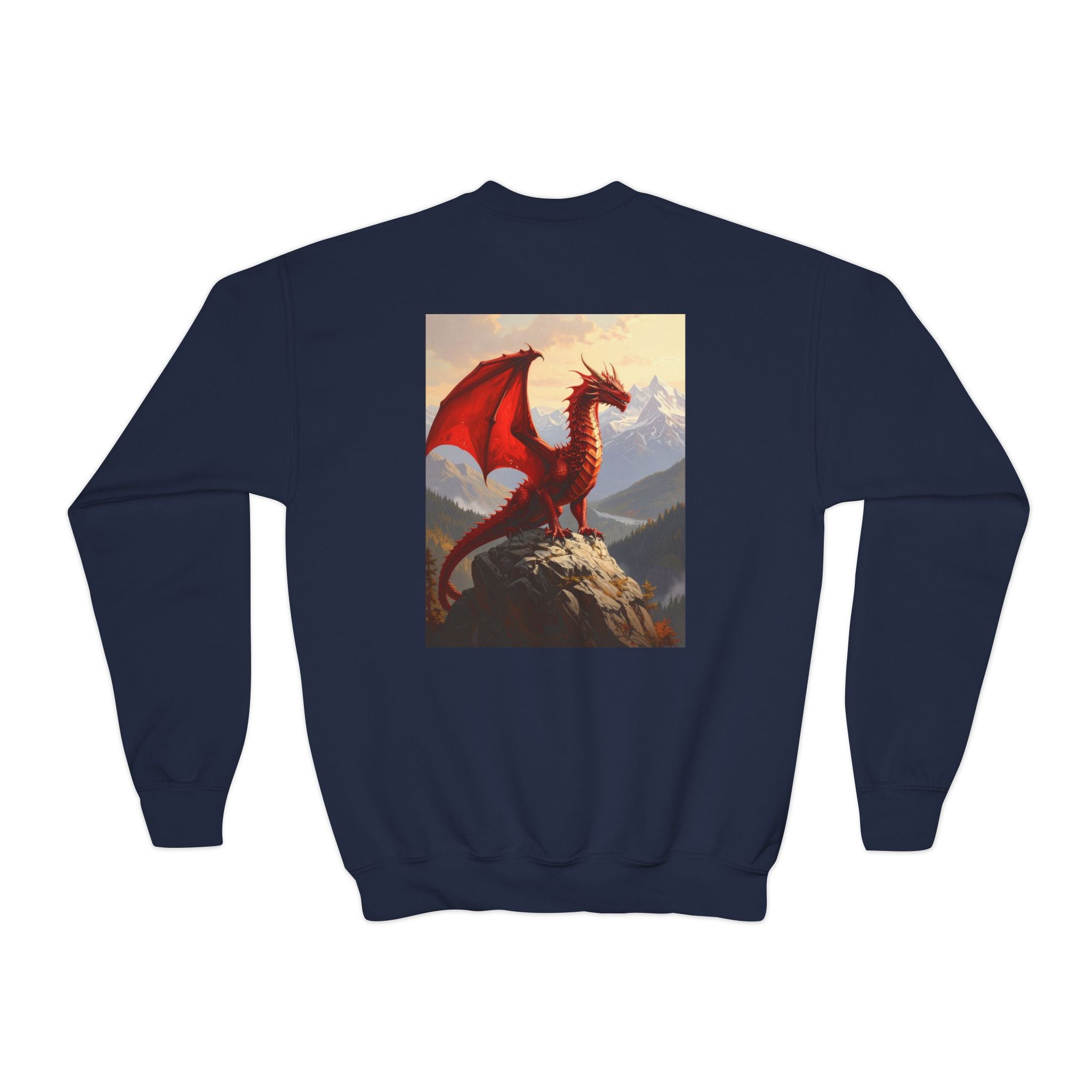 Red Dragon Youth Crewneck Sweatshirt