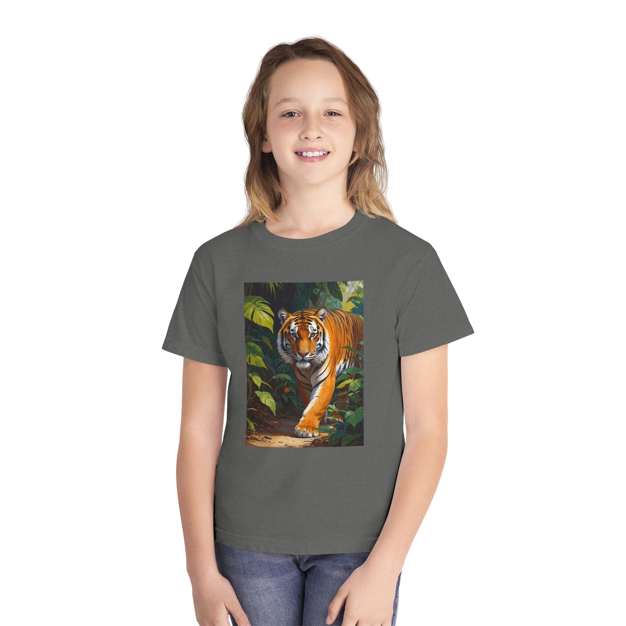 Tiger Youth Midweight Tee