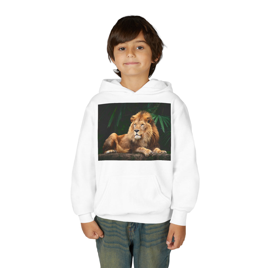 Lion Youth Heavy Blend Hooded Sweatshirt