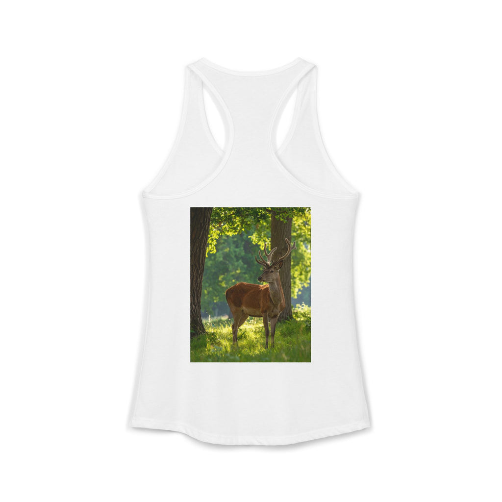 Deer-Women's Ideal Racerback Tank