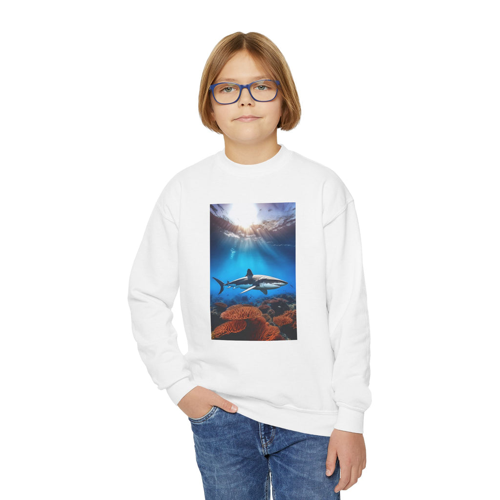Shark Youth Crewneck Sweatshirt