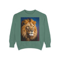Lion Portrait Sweatshirt — Majestic Lion Graphic Crewneck