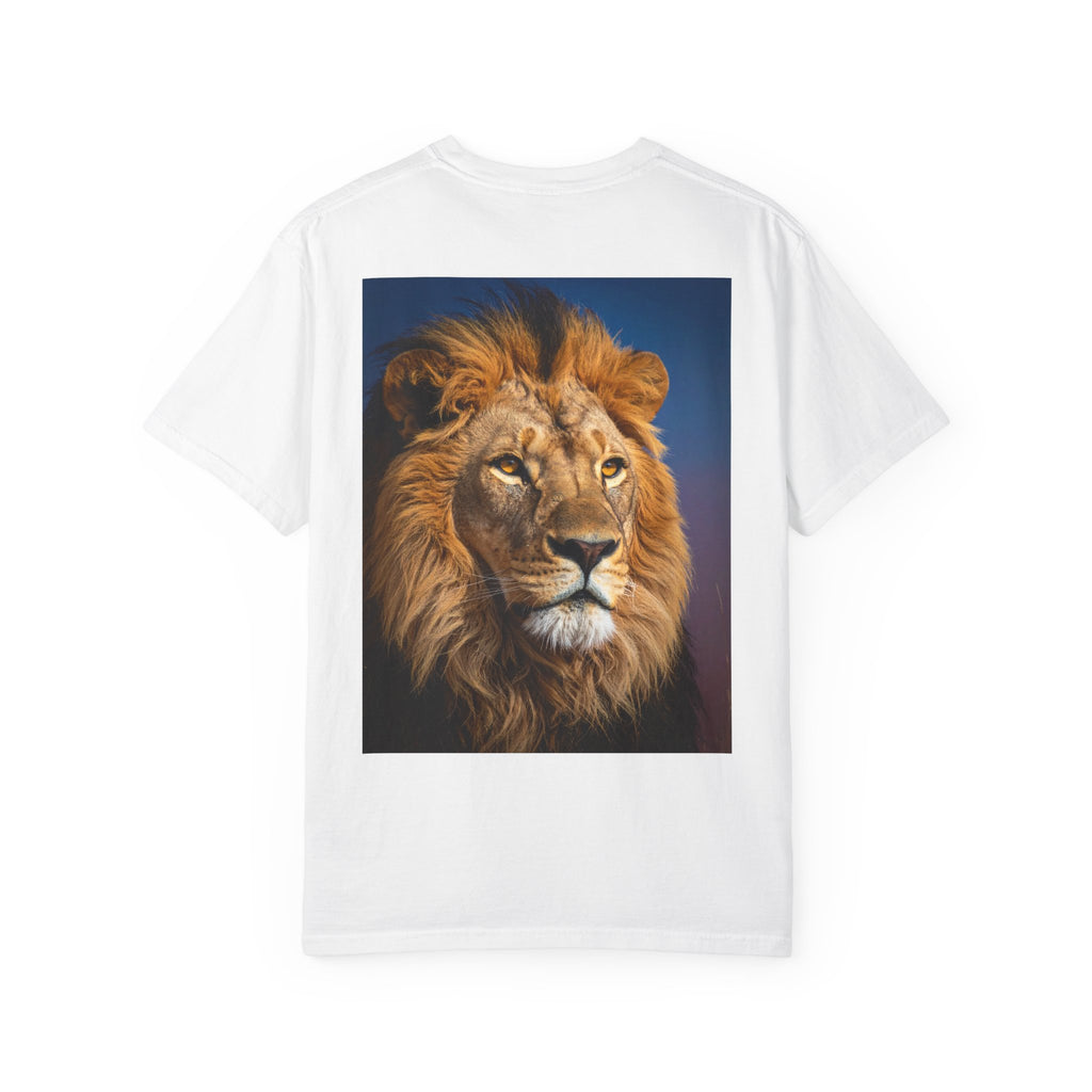 Lion Portrait T-Shirt — Majestic Wildlife Tee