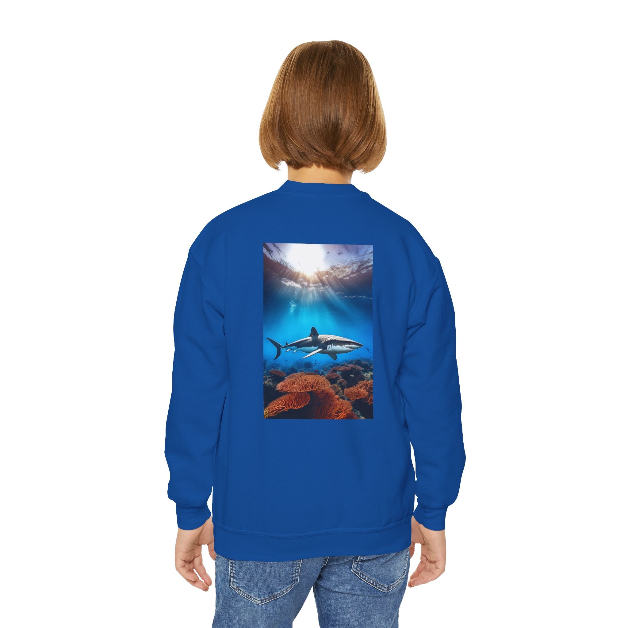 Shark Youth Crewneck Sweatshirt