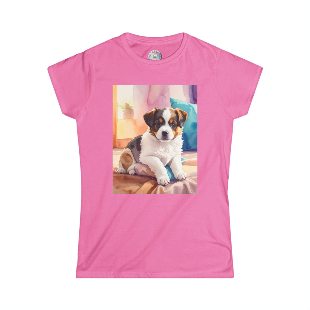 Puppy-Women's Softstyle Tee