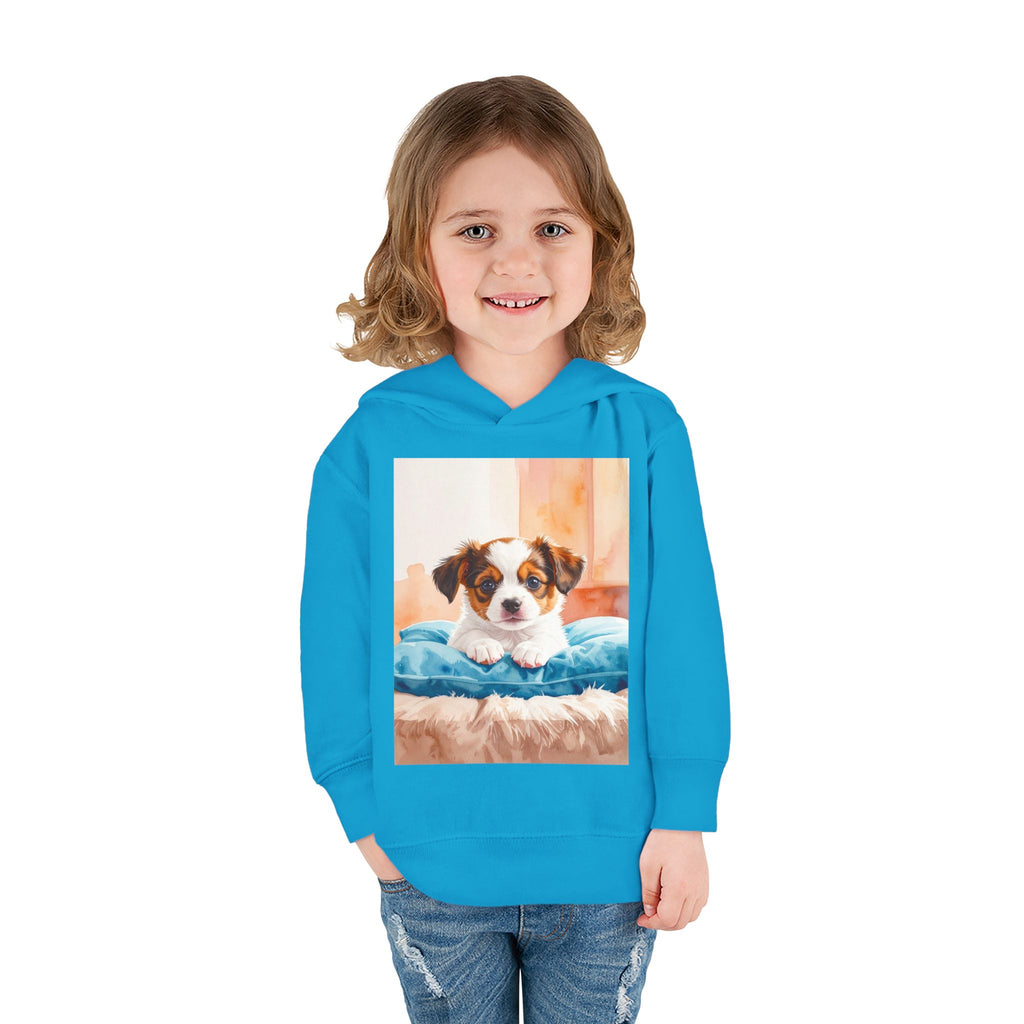 Puppy Toddler Pullover Fleece Hoodie