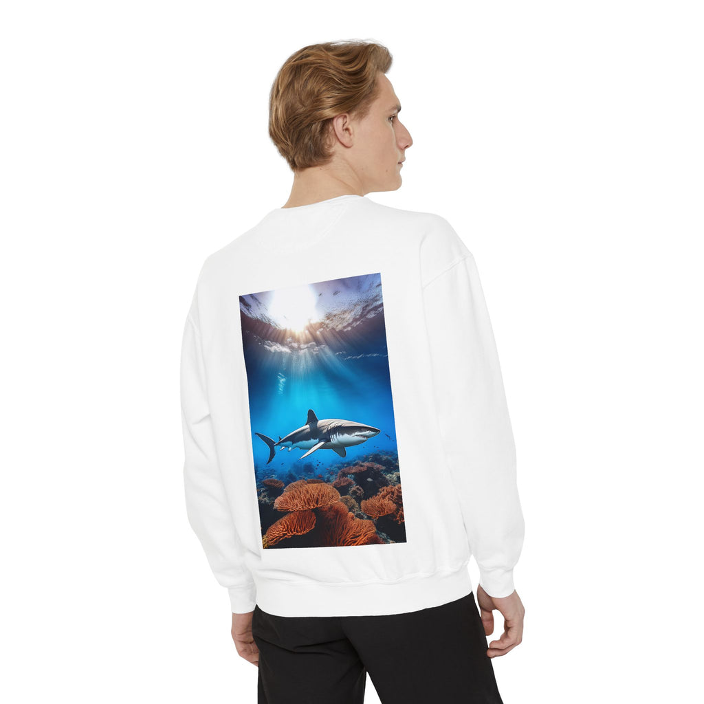 Shark Ocean Scene Sweatshirt