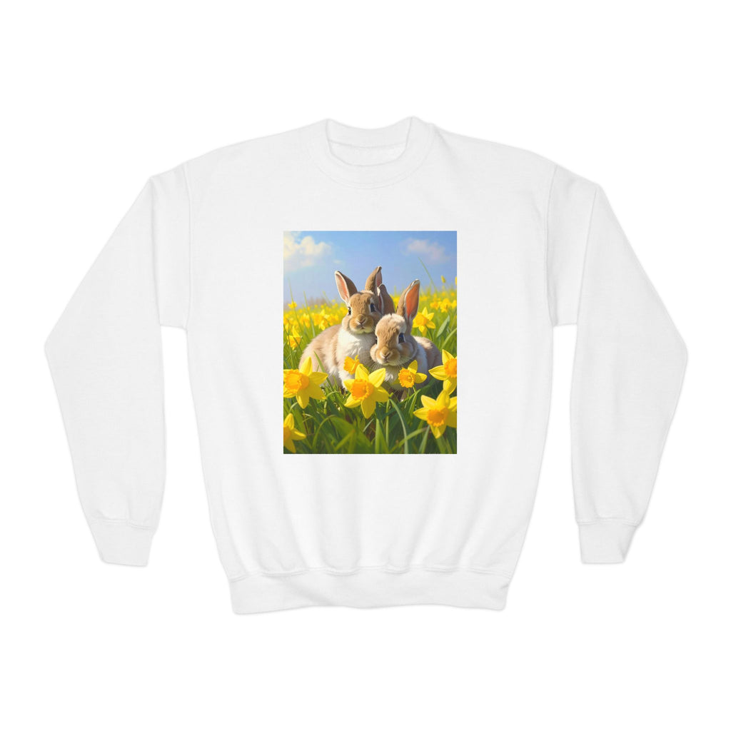Bunnies Youth Crewneck Sweatshirt