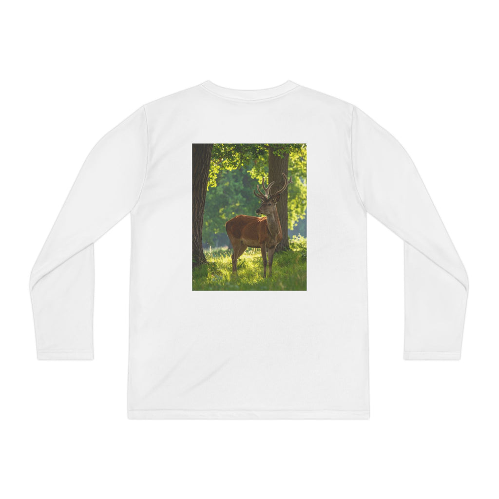 Deer Youth Long Sleeve Competitor Tee