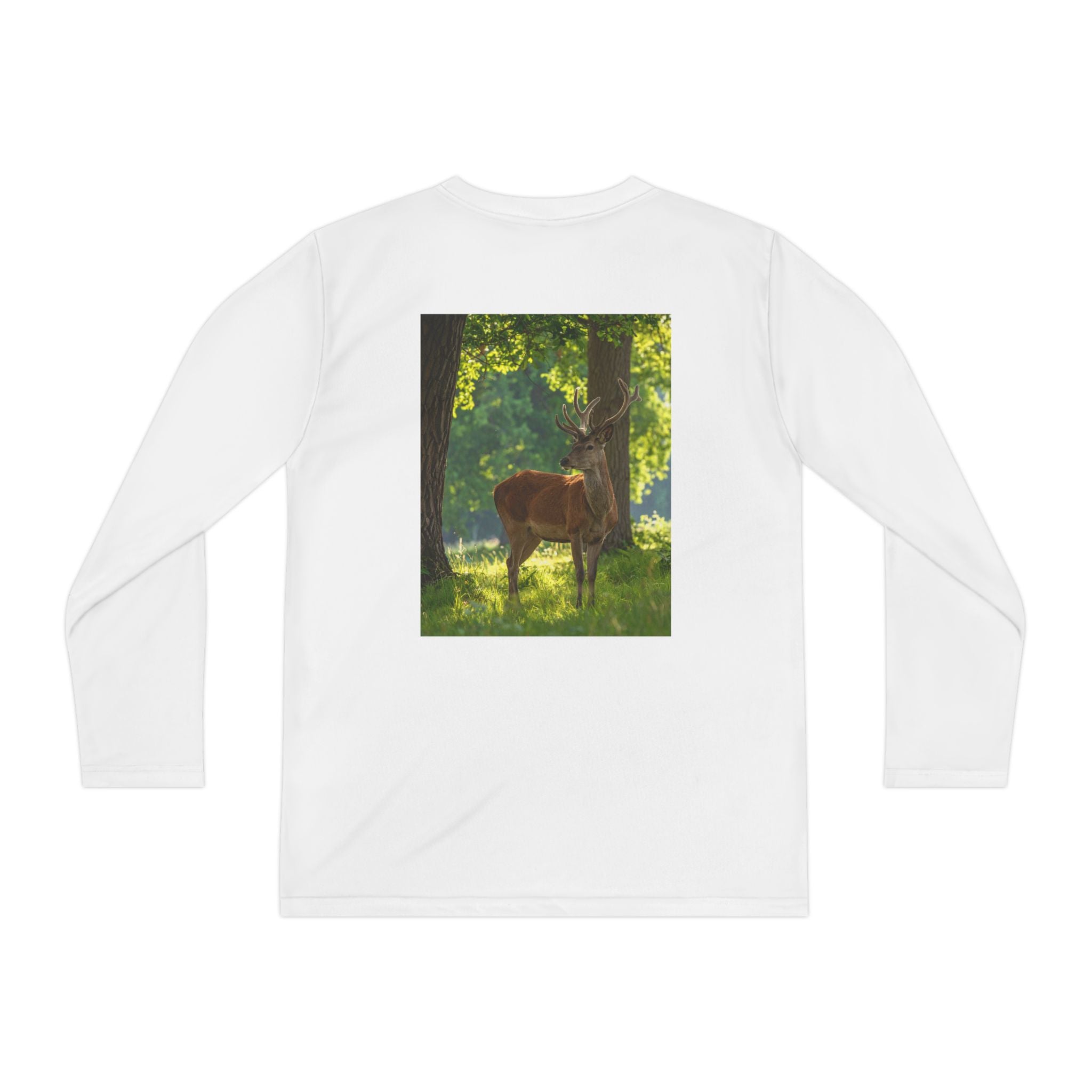 Deer Youth Long Sleeve Competitor Tee